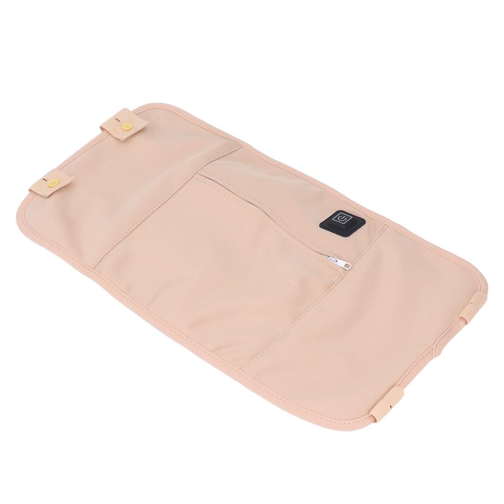 3pcs Heating Castor Oil Pack Kit Reusable Waterproof Adjustable Elastic Band Cotton Flannel Castor Oil Chest Pack for Liver Detox