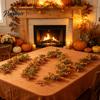 Artificial Plants for Wedding Party Fall Eucalyptus Garland, Autumn Money Leaf Vine, Faux Greenery Fake Flowers Home Decoration Thanksgiving Harvest,