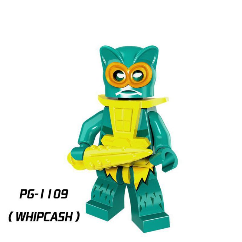 Bausteine ​​Minifigur Spielzeug He-man Masters Series Whipcash Manaface Zusammengebautes Kinderspielzeug