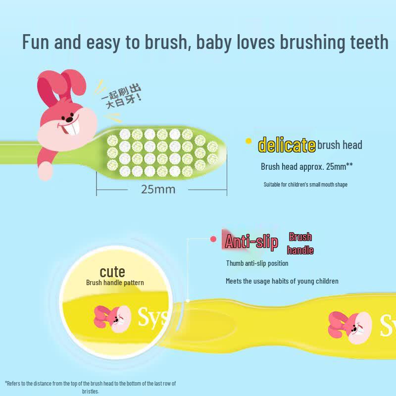 Lion Kids 6-12 Years Soft Bristle Toothbrush