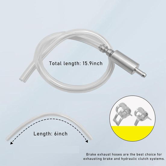 Brake Bleeder Hose for Motorcycle Clutch Precision Check Valve Brake Bleeder Kit Motorcycle Clutch Master Cylinder Tool for Hydraulic System Bleeding