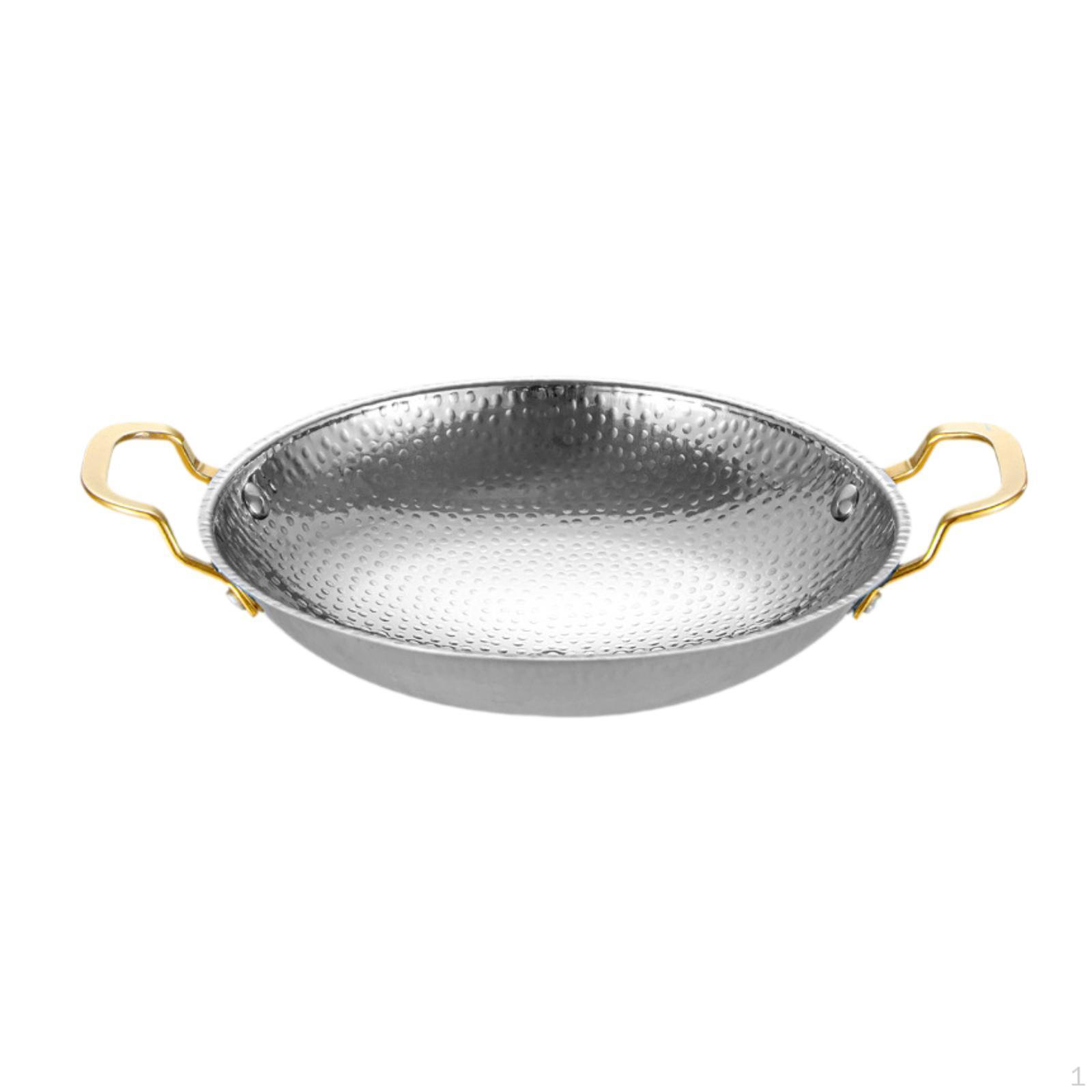 

Сковорода из нержавеющей стали коммерческого класса с ручками для использования на кухне