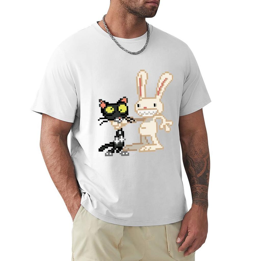 Occupiers Of A Universe Sam And Max Typical Fictional Characters 03 Dj Electronic TShirt anime mens shirts graphic tee