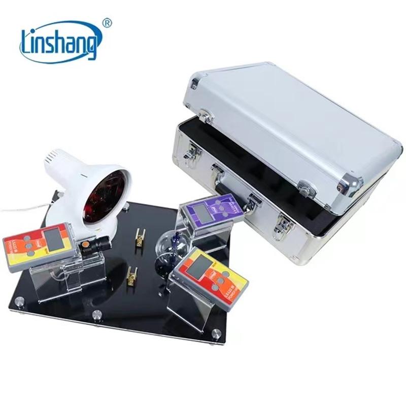Linshang FS3150 Solar Film Sales Kit for Window Tint Thermal Insulation Glass Coating IR UV Blocking Performance Demonstration