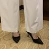 Open Run Sheunkmin Suit Women Office Tweed Minimal High Heel