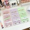 Nail Art Transfer Foil Box 10 Slots Plastic Nail Foil Rolls Decals Organizer Case Professional DIY Salon Dust-Proof Manicure Art Foil Storage Box