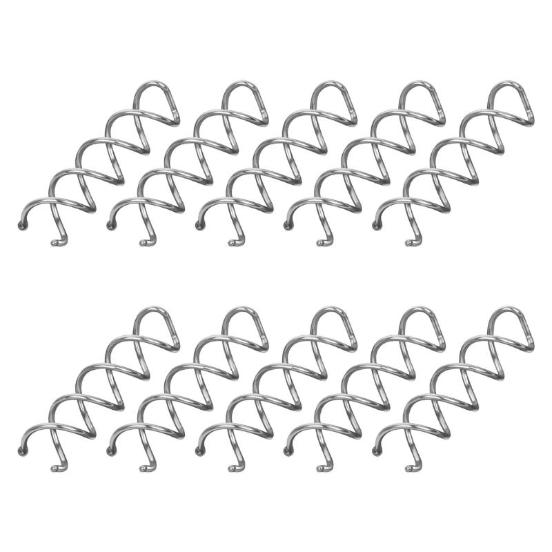 Permanent Metal Twist Hair Screws Set of 10 for Elegant Buns Braids Twist Hairstyles Women Girls Not Slip Hair Clamps