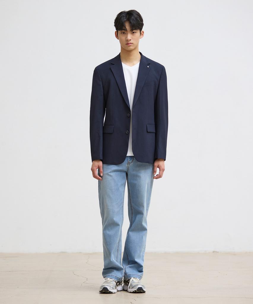 Stco [Summer] Motion-Free Airy Jacket_Navy (Classic Fit)_Ssjub52Csn