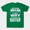 Unisex Fashion TShirt Super Mom Super Wife Super Awesome Doctor Print TShirt Plus Size S-5XL T-Shirt 100%Cotton Tops O Neck Short Sleeve Tees