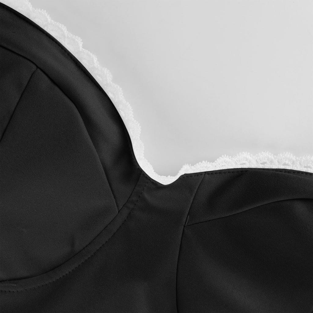 Dámské módní jednobarevné princeznovské šaty se síťovinou a dvouvrstvé podvazkové šaty