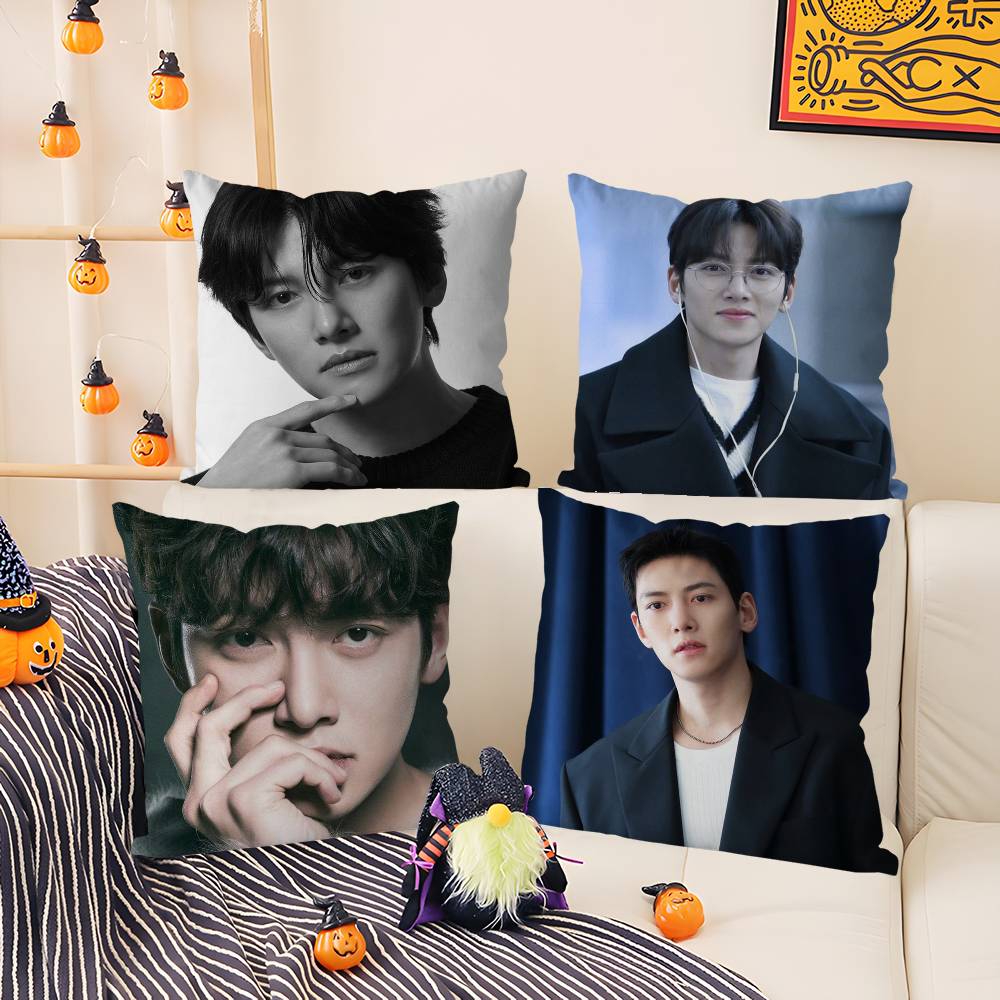 J-Ji C-Chang Wook Kissenbezug Zuhause Wohnheim Stuhllehne Kurzer Plüsch Doppelseitiger Druck Büro Nickerchen Zeit Kissenbezug