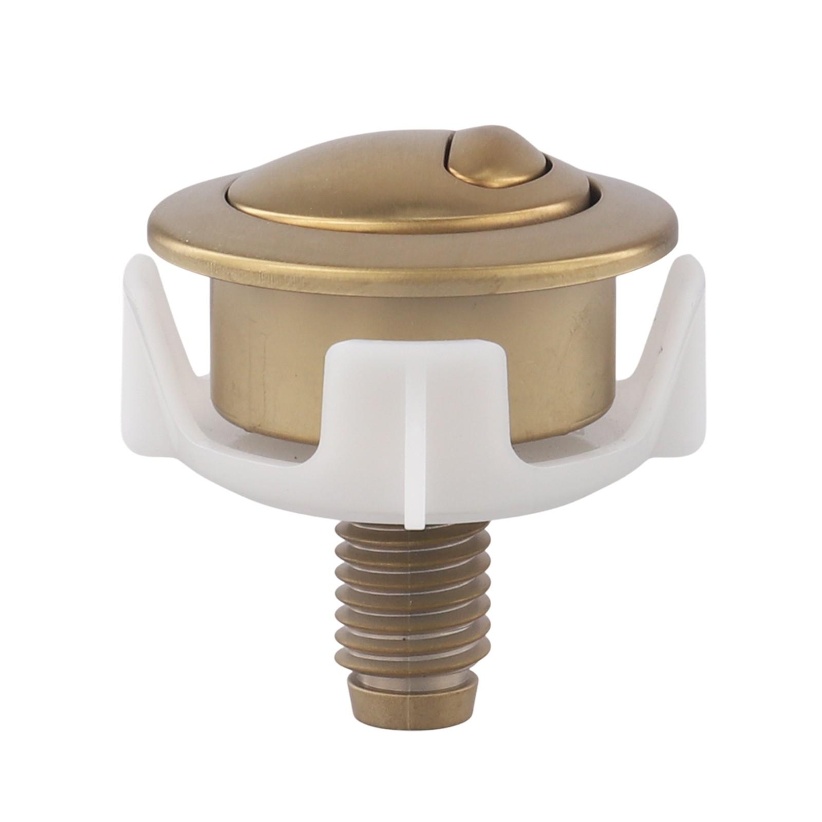 

For Siamp Dual Flush Valve Button for Toilets Engineered for Optima 50 Systems золотий