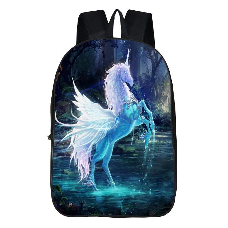 Dream Tianma Schoolbag, Cartoon Backpack, Unicorn Student Backpack, Leisure College Style