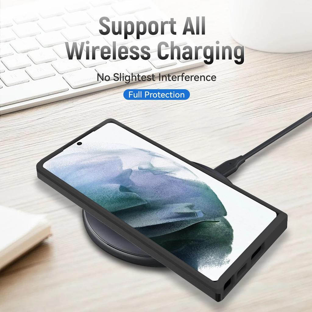 Nárazuvzdorné antidetonační pouzdro pro Samsung Galaxy S24 Ultra S23 FE S22 S21 Plus S20 S 24 22 23 Příslušenství k telefonu Funda