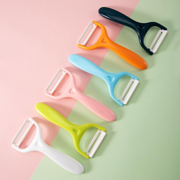 Nordic Color Multifunctional Ceramic Peeler for Fruits and Vegetables