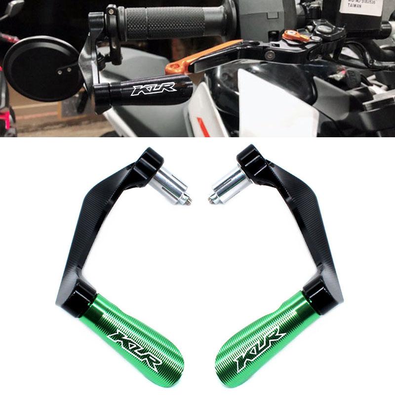 Universal Motorcycle Hand Guards For 7/8" Handlebar - Aluminum Lever Protectors For Kawasaki KLR650, KLR250