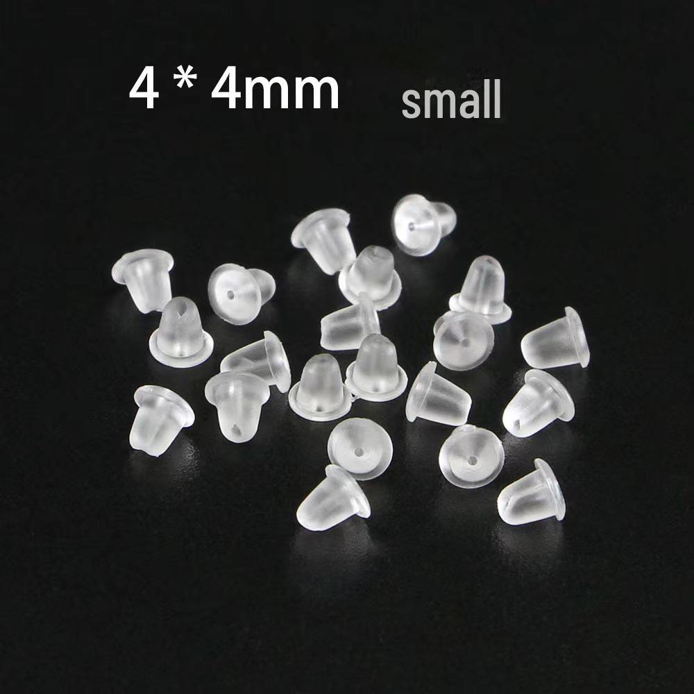 

Прозрачные силиконовые гипоаллергенные беруши с кожаными заклепками и резиновыми пряжками, препятствующими падению 100 Pieces Package