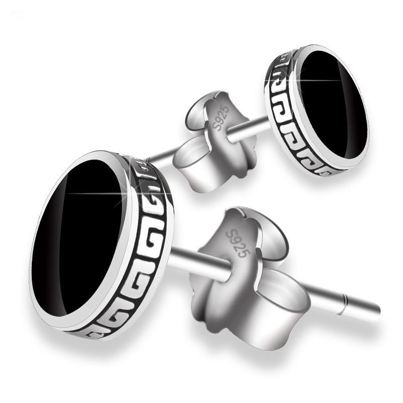 Unisex Double Hoop & Stud Earrings: Versatile Round Ear Cuffs & Clips