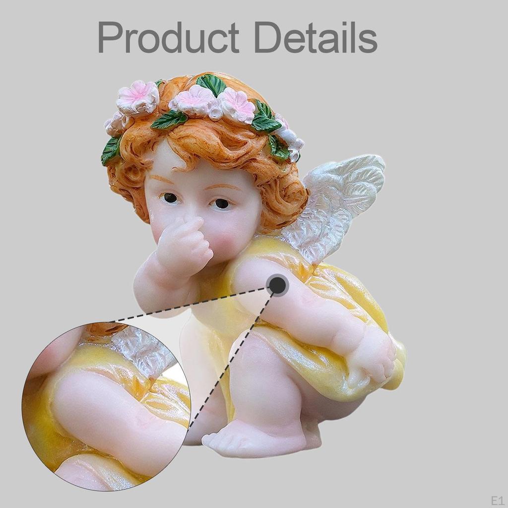 Holding Nose Statue Resin Ornament Decorative Accessory Cute Crafts Gifts Weird Kitschy Shelf Quirky