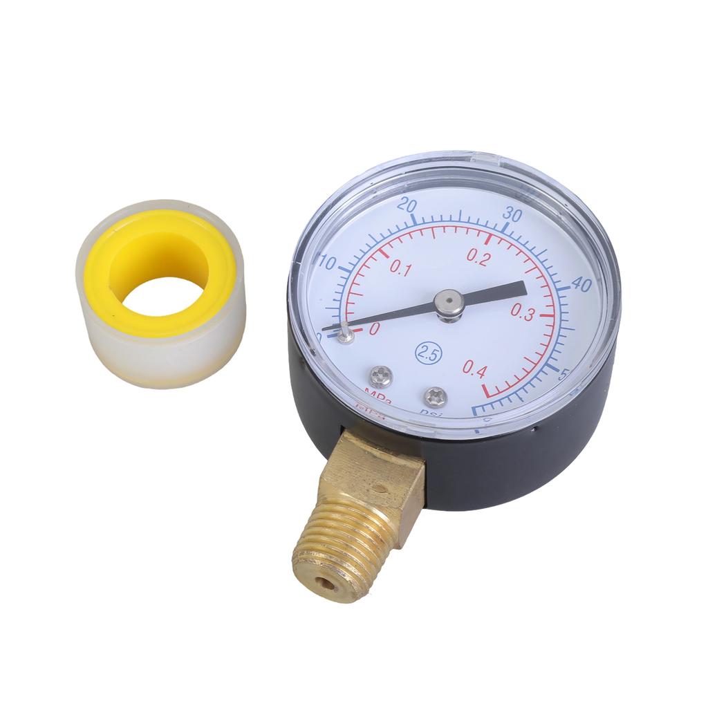 ECX270861 Clear Reading Pressure Gauge Suitable for Accurate Monitoring of Pool Filter Systems Professional And Home Use