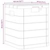 Garden Storage Box 90 L Light Grey