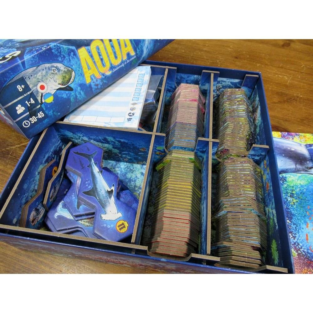 HobbyJapan Aqua Multilingual Edition Board Game For 1-4 Players 30-45 Minutes Ages 8+
