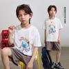 Kids' Cool-Touch Cartoon Print Short Sleeve T-Shirt