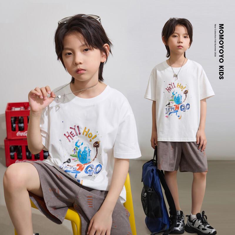 Kids' Cool-Touch Cartoon Print Short Sleeve T-Shirt