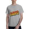 Bang Bang Streetwear Koszulka Vintage T-shirt Koszulka Wędkarstwo Ubrania Anime Odzież Męska Codzienna Bawełna Cztery Pory Roku Codzienne Góry