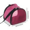 Hamster Carrier Bag Guinea Pig Mesh Portable Adjustable Strap Travel Transport for