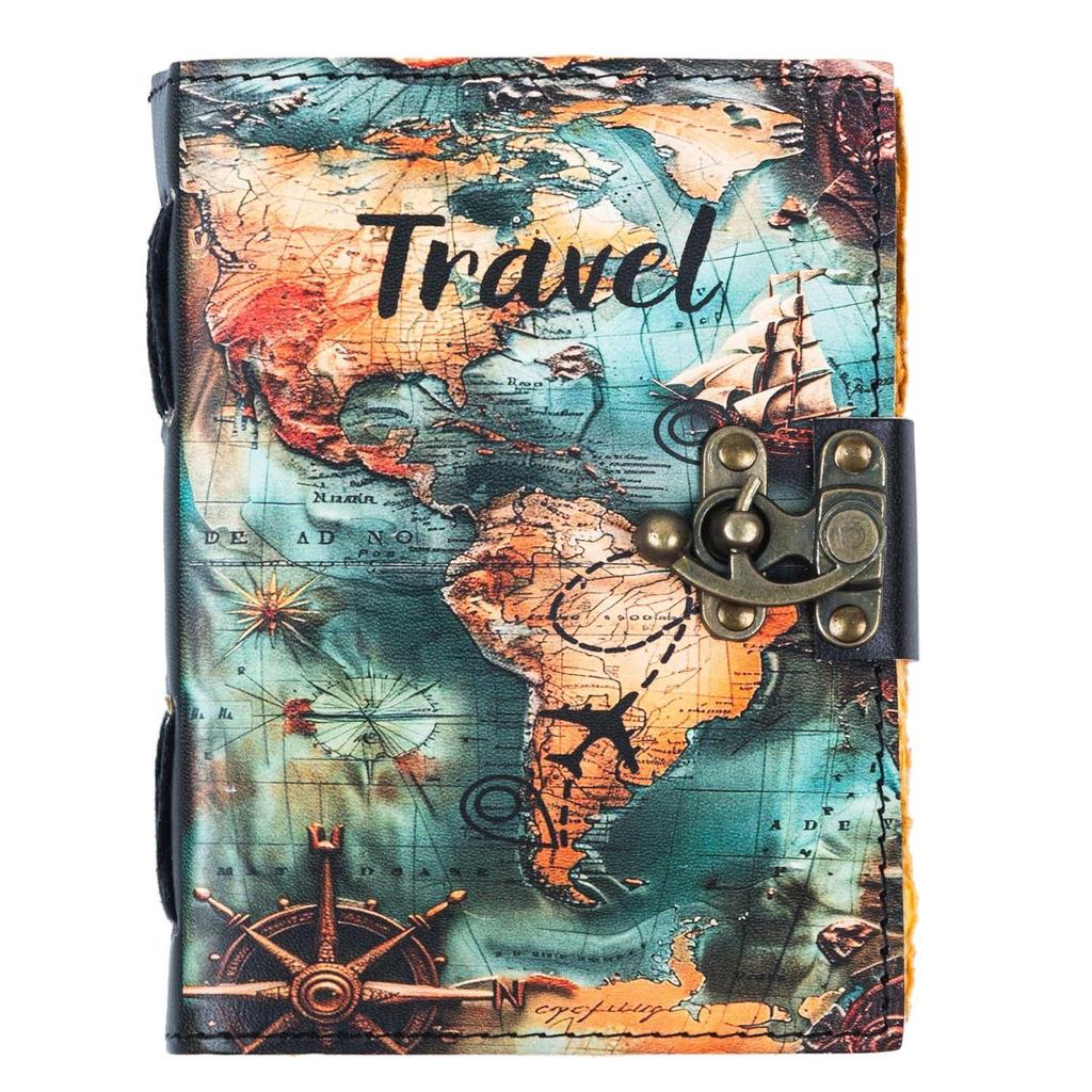 CRAFT JUNKY Vintage Leather Journal Diary for Women & Men Travel Diary Notebook for Writing