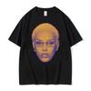 T-shirt Graphique Visage Rapper Rétro Doja Cat Hommes Femmes Mode Années 90 T-shirts Classiques Homme Décontracté T-shirt Haute Qualité Hauts
