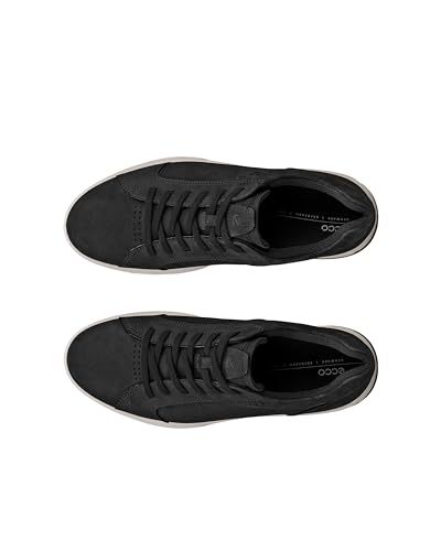 ECCO Byway 2.0 Herren Echtleder Wanderschuhe, Schwarz, Größe 25.5 cm, 3E