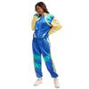 Neues Damen 70er Jahre Karneval Disco Kostüm Hippie Ball Hip Hop Bühnenkostüm Anzug