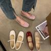 Fashion 2025Spring Summer Mary Jane Shoes Women Soft Sole Casual Outdoor Dress Ballet Shoe Round Toe Shallow Flats Zapatos De Mujer