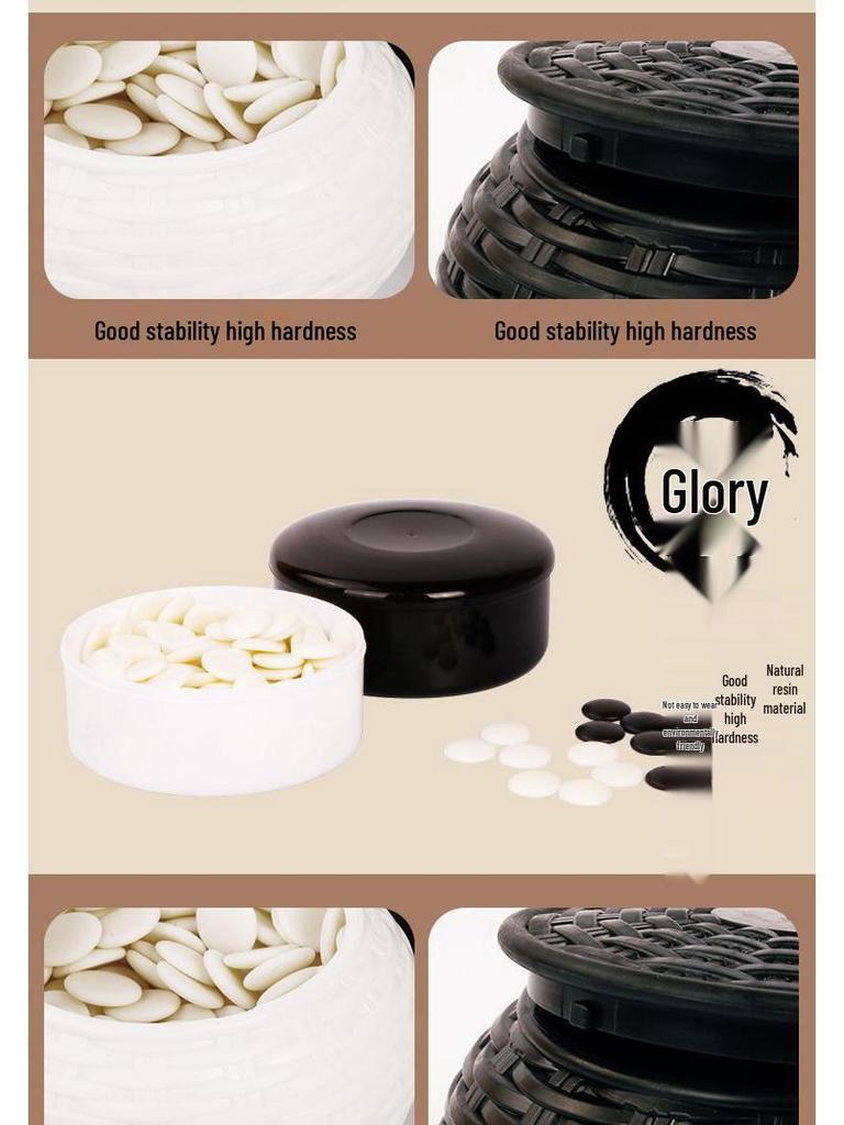 Large Frosted Chessboard - Eye-Friendly Imitation Jade Design, Drop-Resistant for Students, Ideal for Chess, Go, and Gomoku.