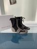 American retro medium tube wasteland Martin boots retro western knight boots women's Z-