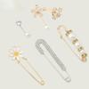 Women's Sweater Shawl Clip Brooch Safety Pins Decorative Waist Pants Extender Fashion Clothing Accessories