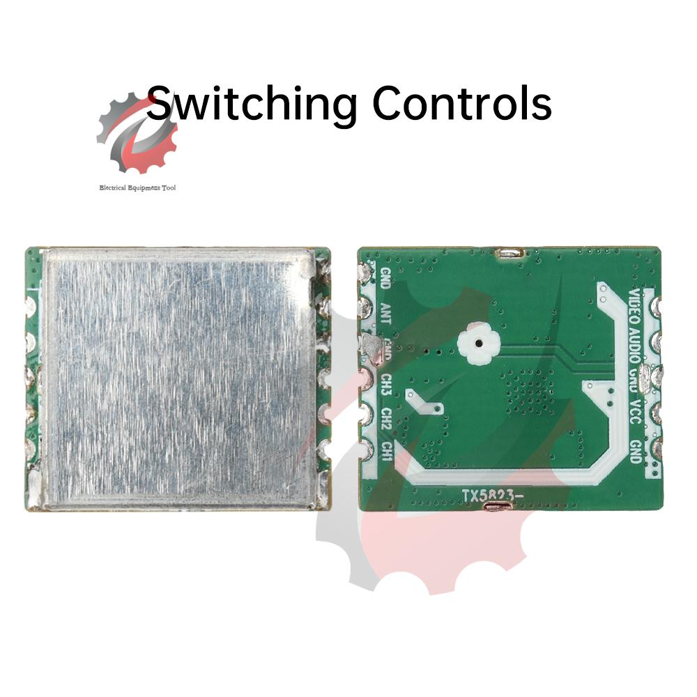 DC 3.3V 5.8G 100mW 8CH Wireless Audio Video Transmitter Module TX5823 8 Channels transmission for FPV UAS