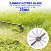 Blades Grass Trimmer Blades For Lawn Mower Kit Plastic