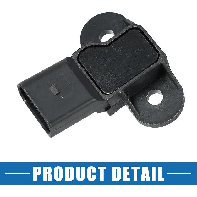 Manifold Absolute Pressure Sensor No.03C906051 Durable MAP Intake Manifold Absolute Pressure Sensor for Volkswagen Beetle 2.5L 5 Cylinder A/T Base