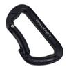 Sankyo Corporation DBLTACT Aluminum Forged Black Carabiner, DT-AKS-B