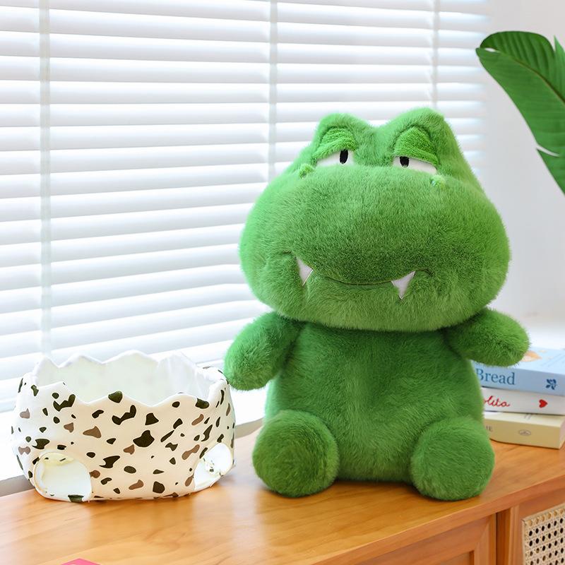 35cm Dinosaur Doll Little Flying Dragon Mascot Dolls Eggshell Dinosaur Pillow Plush Toy Boy Birthday Gift Children