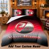 SC Freiburg FC Pattern Bedding 3Pcs Set Custom Name, Bed Sheet And Pillowcases For Home Bedroom