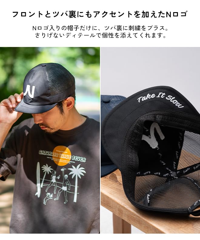 Nakota Ball Hike Mesh Cap CROSS Water Repellent Free Size Black 60/40