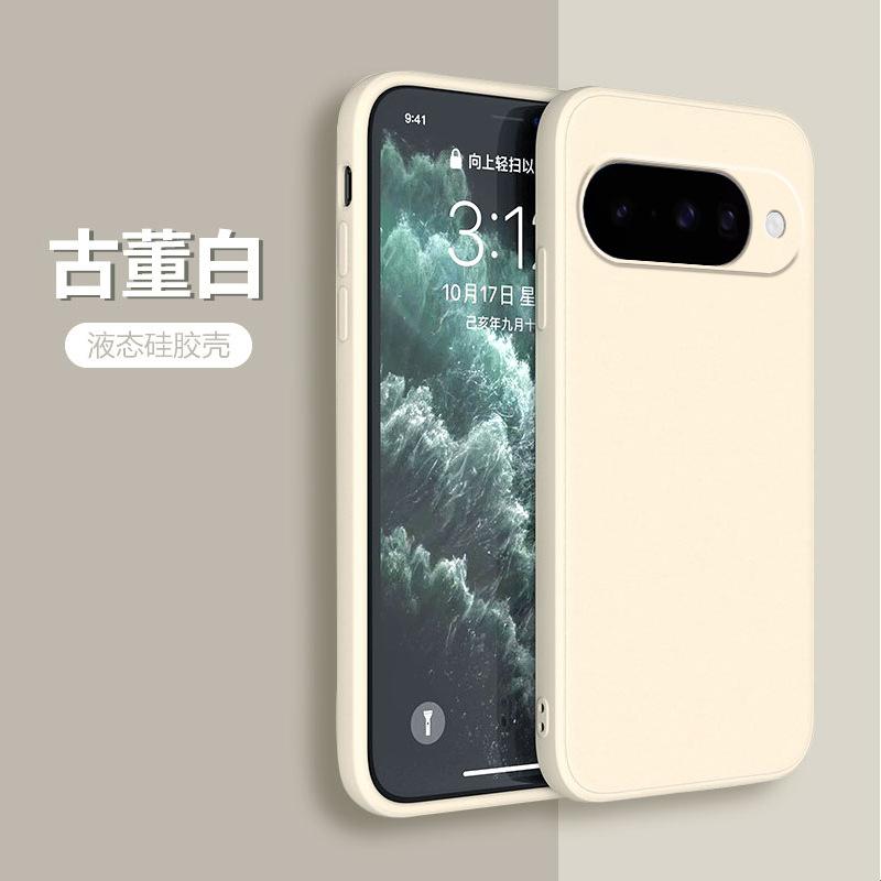 Applicable to pixel11pro mobile phone case Google 11A skin feeling 1pro anti-drop case Google 1/1 imitation liquid solid color women