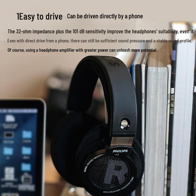 Philips SHP9500 Wired Gaming & Hi-Fi Over-Ear Headphones