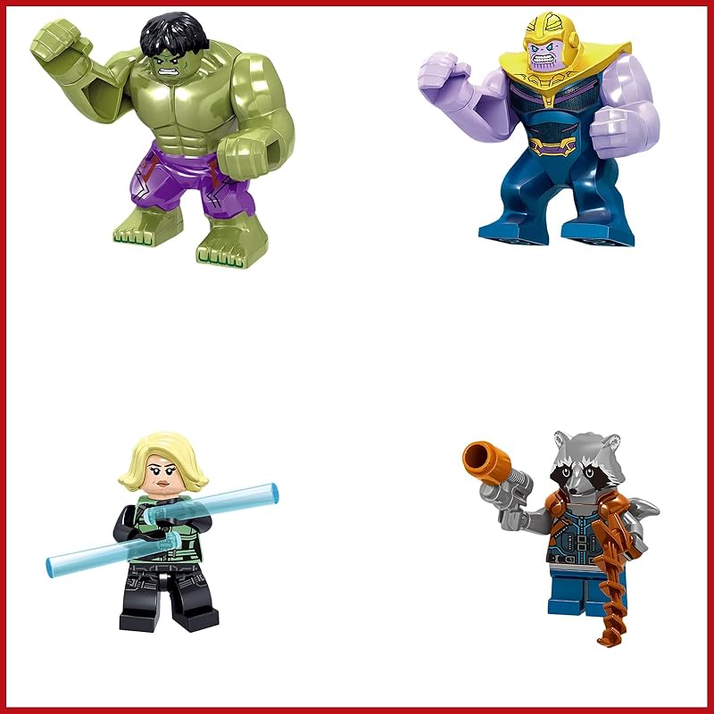 Avengers Blocks Marvel Iron Man Toys Birthday Gift for Boys Building Blocks [16 Blocks]