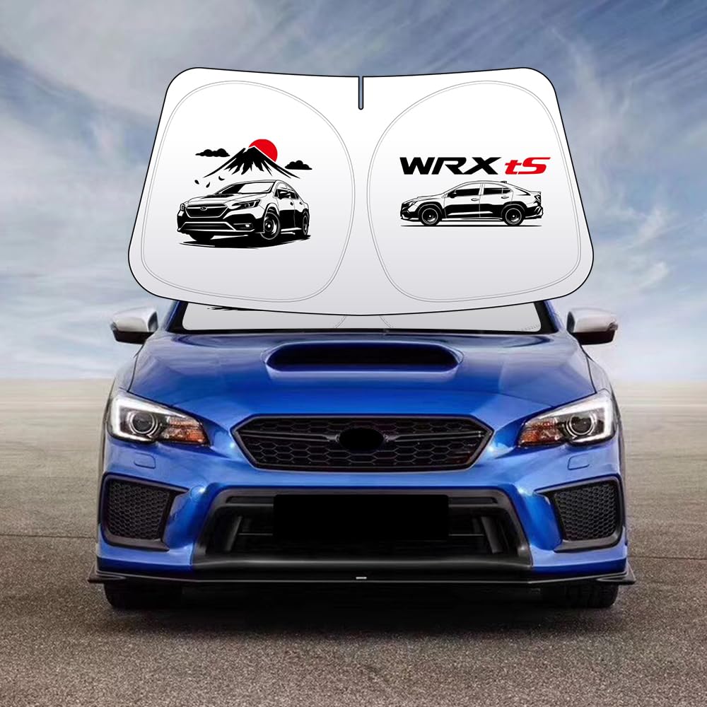 Subaru WRX Sunshade Windshield Parasol for Subaru Sun Easy Storage Bag Included Sunshade, Curtain, WRX, High-Density Fabric, Protection,