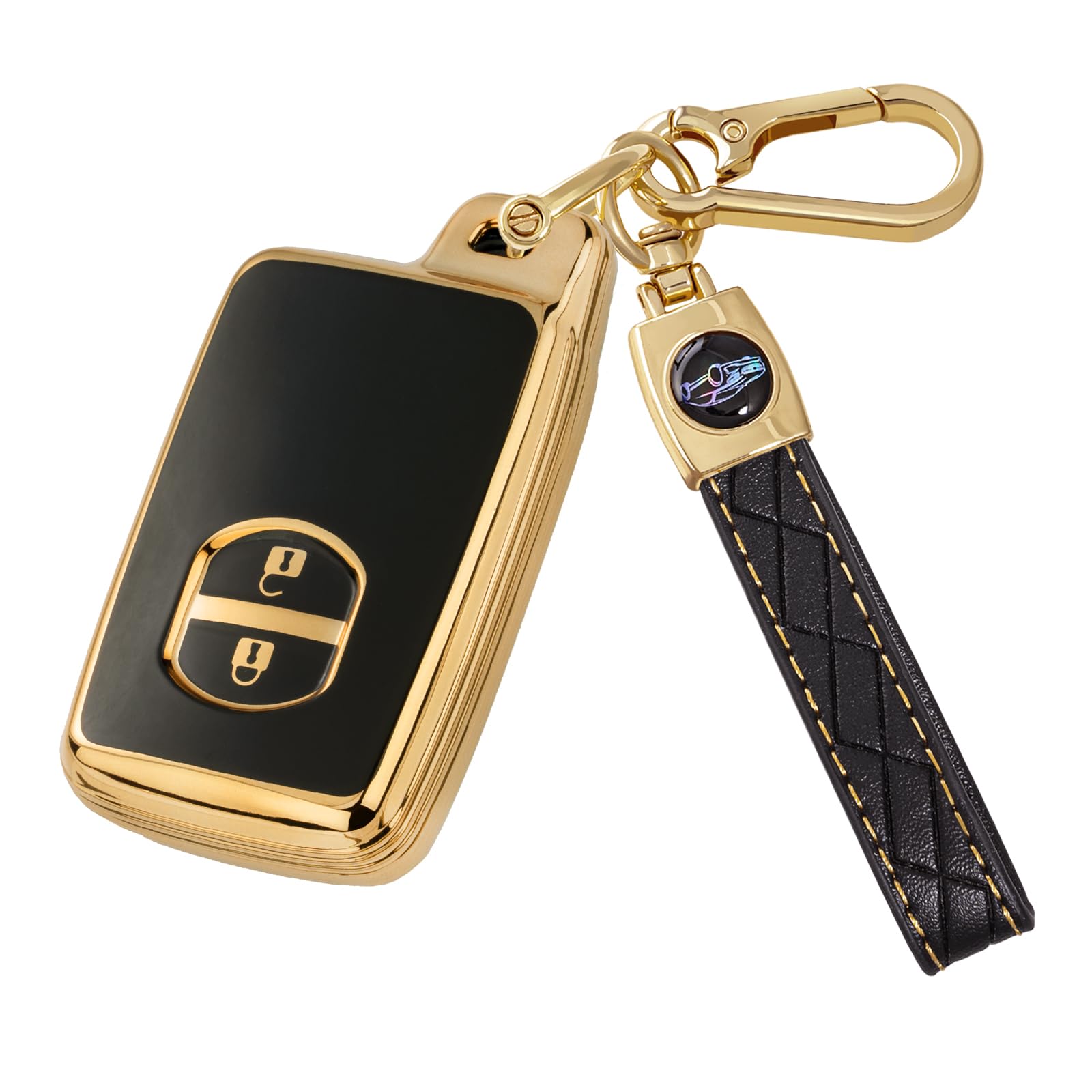 [Unhoke] Prius Key Case 30 Series Aqua Key Cover Prius чёрный